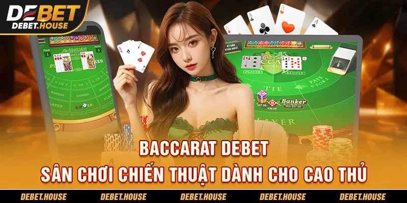 Baccarat DEBET sân chơi chiến thuật dành cho cao thủ