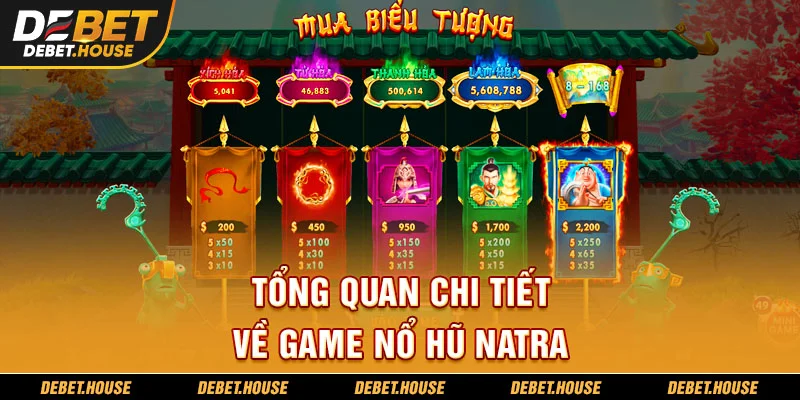 Tổng quan chi tiết về game nổ hũ natra